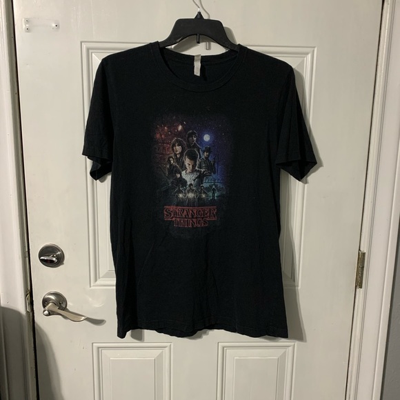 2016 Stranger Things First Season Promo T-shirt Size L - Picture 2 of 4